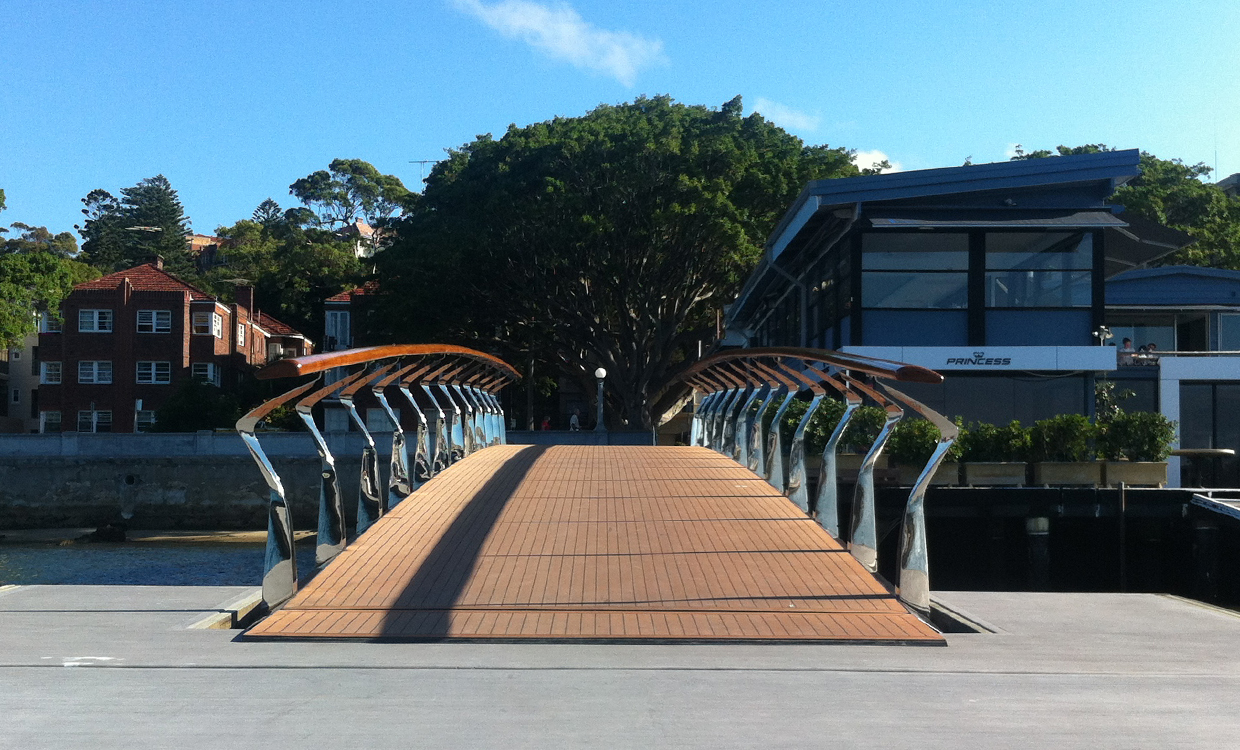 Rose Bay Marina Gangway NSW
